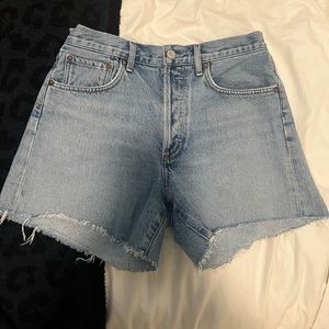 Agolde Parker Long Shorts